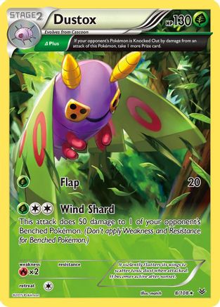 Dustox (8 Delta) (8 Delta) 008 XY Roaring Skies - Rare
