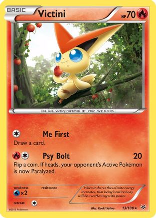 Victini 013 XY Roaring Skies - Rare