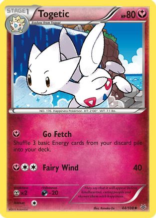 Togetic 044 XY Roaring Skies - Uncommon