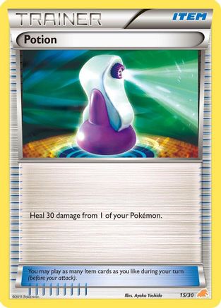 Potion (#15) BW Trainer Kit Excadrill & Zoroark - Common