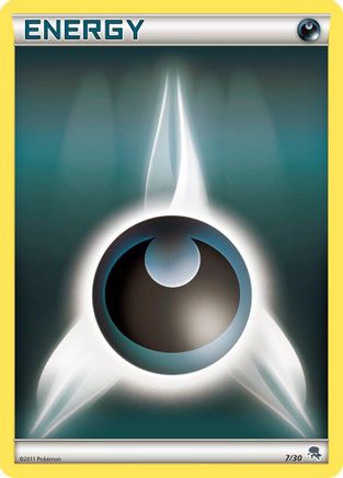 Darkness Energy (#7) BW Trainer Kit Excadrill & Zoroark - Common
