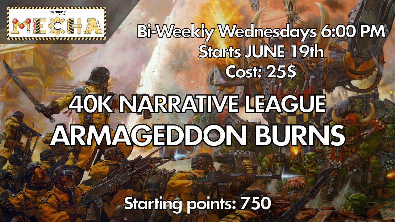 Warhammer 40k Narrative Campaign: Armageddon Burns