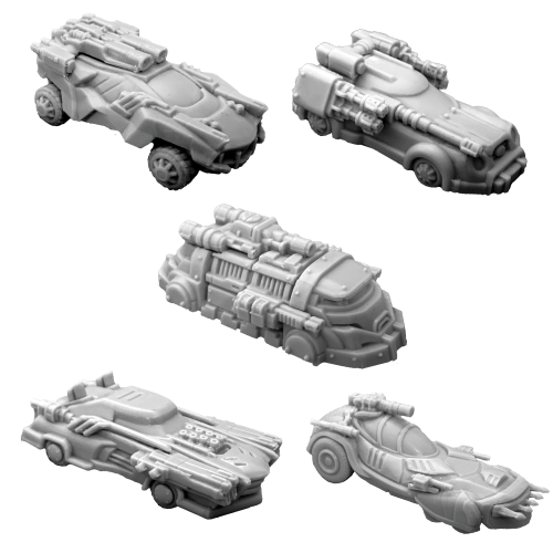 Car Wars: Minatures Set 1