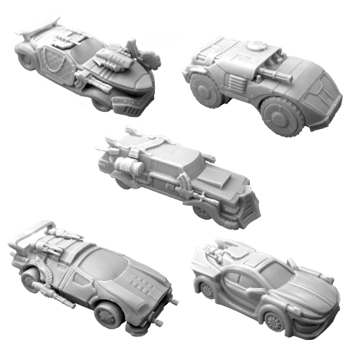 Car Wars: Minatures Set 4