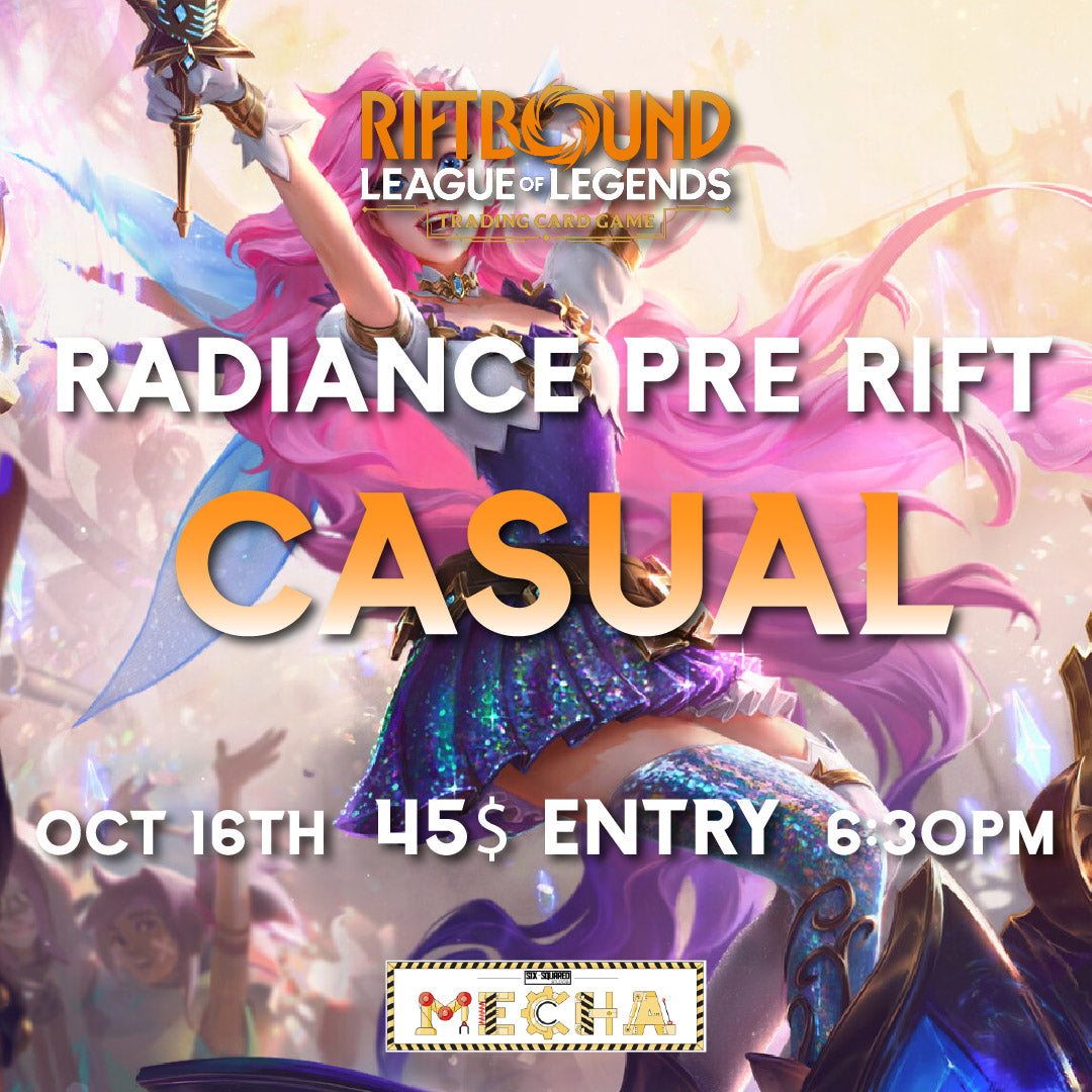 Riftbound: Radiance Casual Pre-Rift Oct 16th