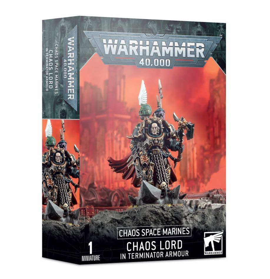 Chaos in Space Marines: Chaos Lord In Terminator Armour