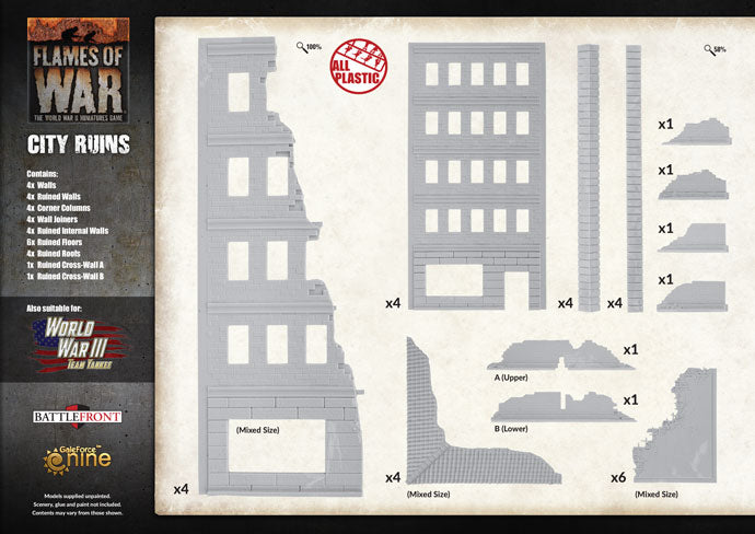 Team Yankee: City Ruins Terrain