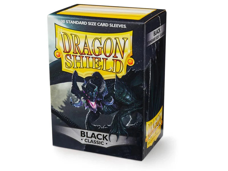 Dragon Shield Classic Sleeve - Black ‘Signoir’ 100ct