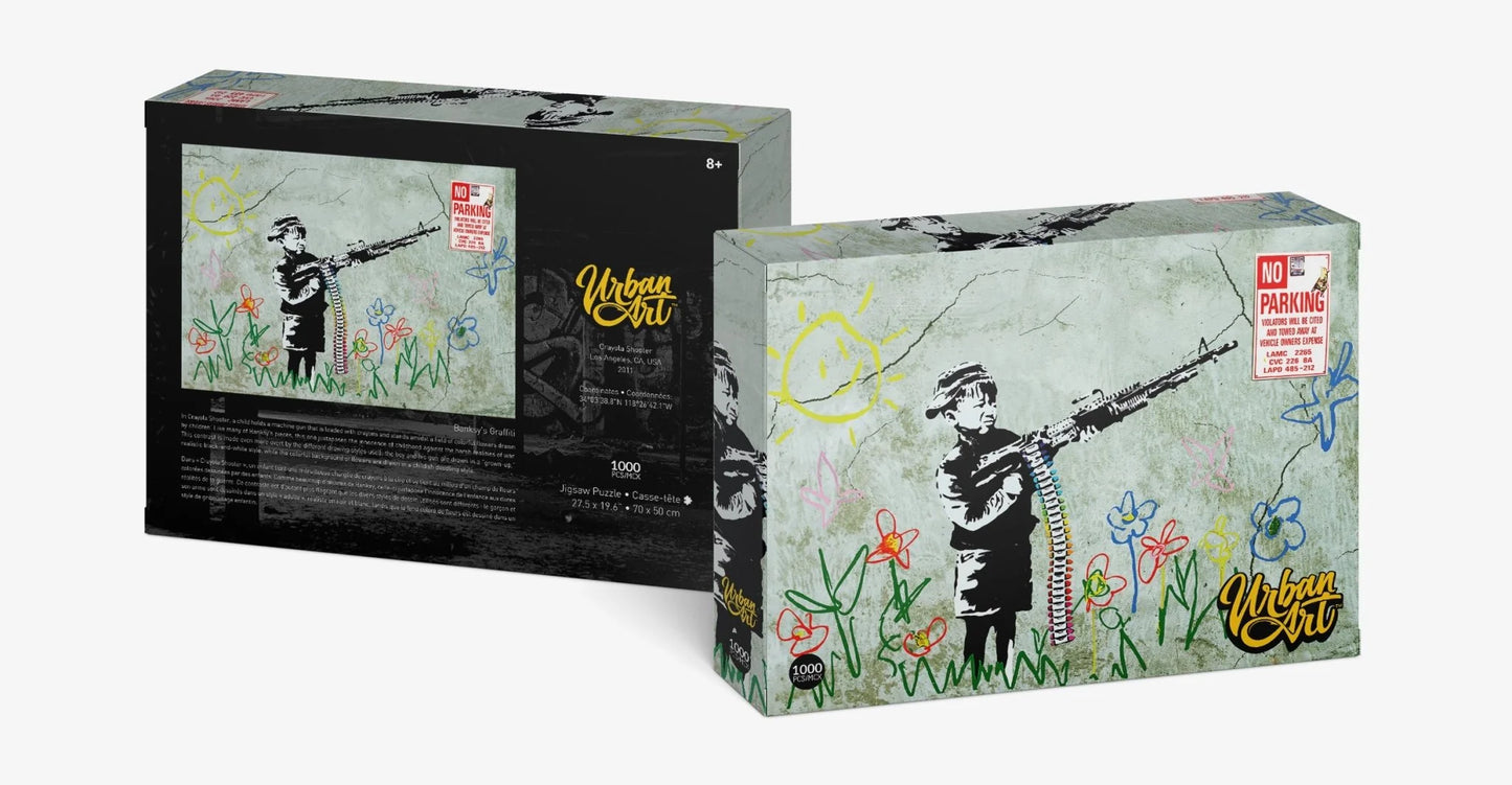 Urban Art Graffiti: Crayola Shooter