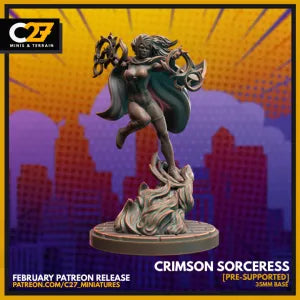 C27 - Crimson Sorceress