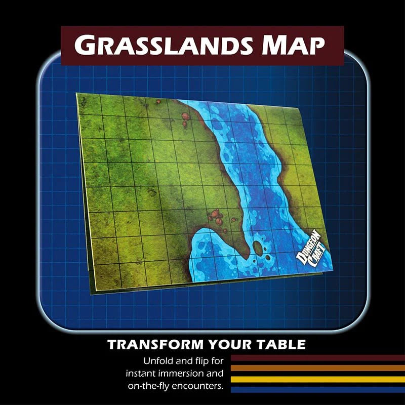 Dungeon Craft Battle Maps: Grasslands Pack