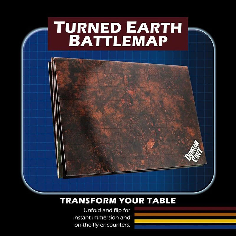 Dungeon Craft Battle Maps: Turned Earth Pack