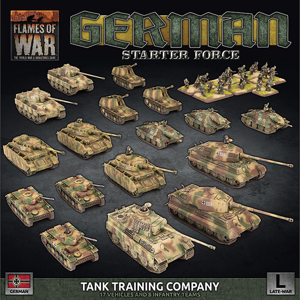 Flames of War: : German Tank Training Company Starter Force
