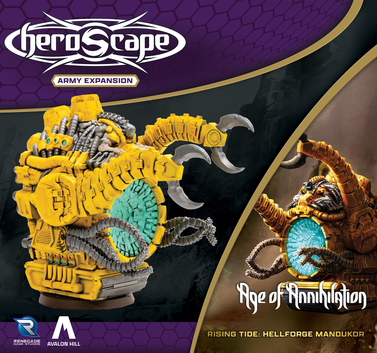 Heroscape: Rising Tide Hellforge Mandukor