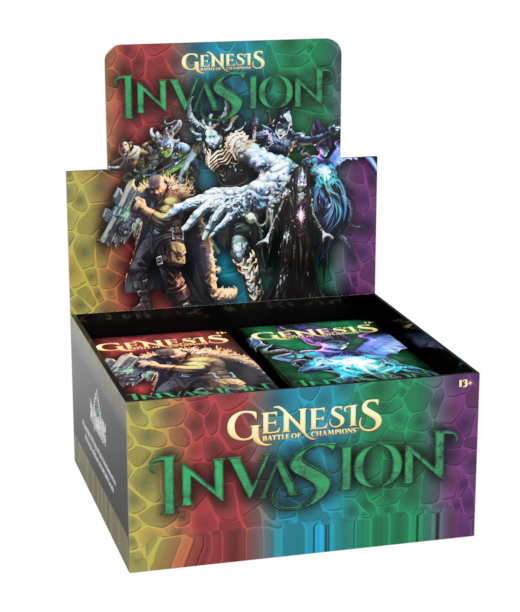 Genesis Battle of Champions: Invasion Booster Box