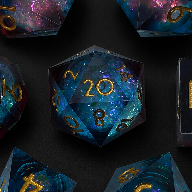 Merchant Guild House Dice: Frostfire Orb