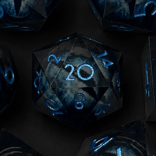 Merchant Guild House Dice: Blue Dragons Eye