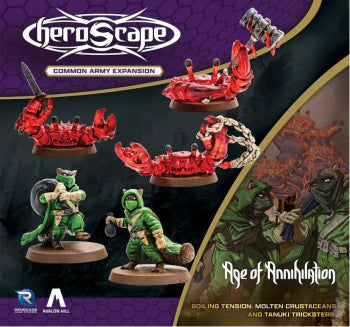 HEROSCAPE: Boiling Tension: Molten Crustaceans and Tanuki Tricksters