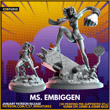 C27 - Ms. Embiggen (Regular and Giant Size)