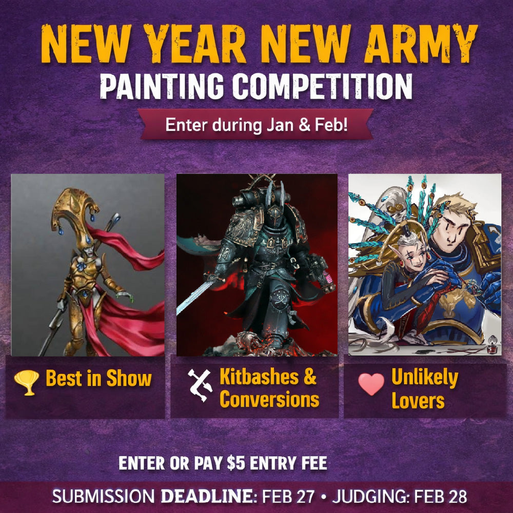 New Year New Army Painting Competition