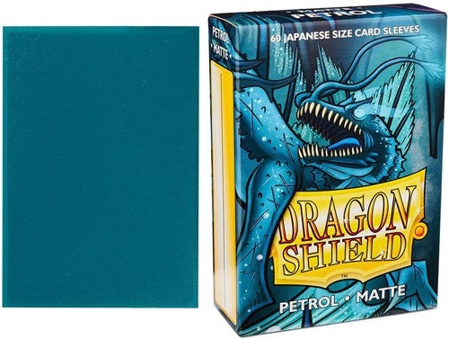 Dragon Shield Matte Sleeve - Petrol 60ct