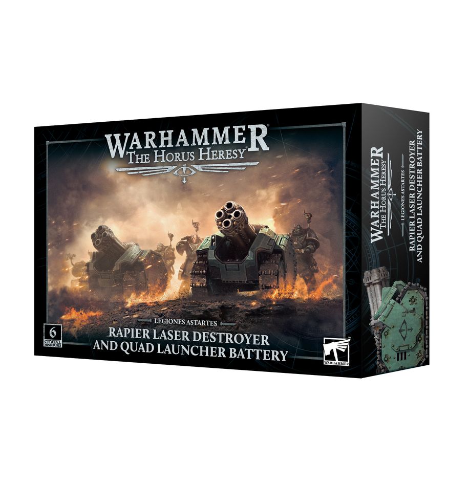 Legiones Astartes: Rapier Laser Destroyer and Quad Launcher Battery