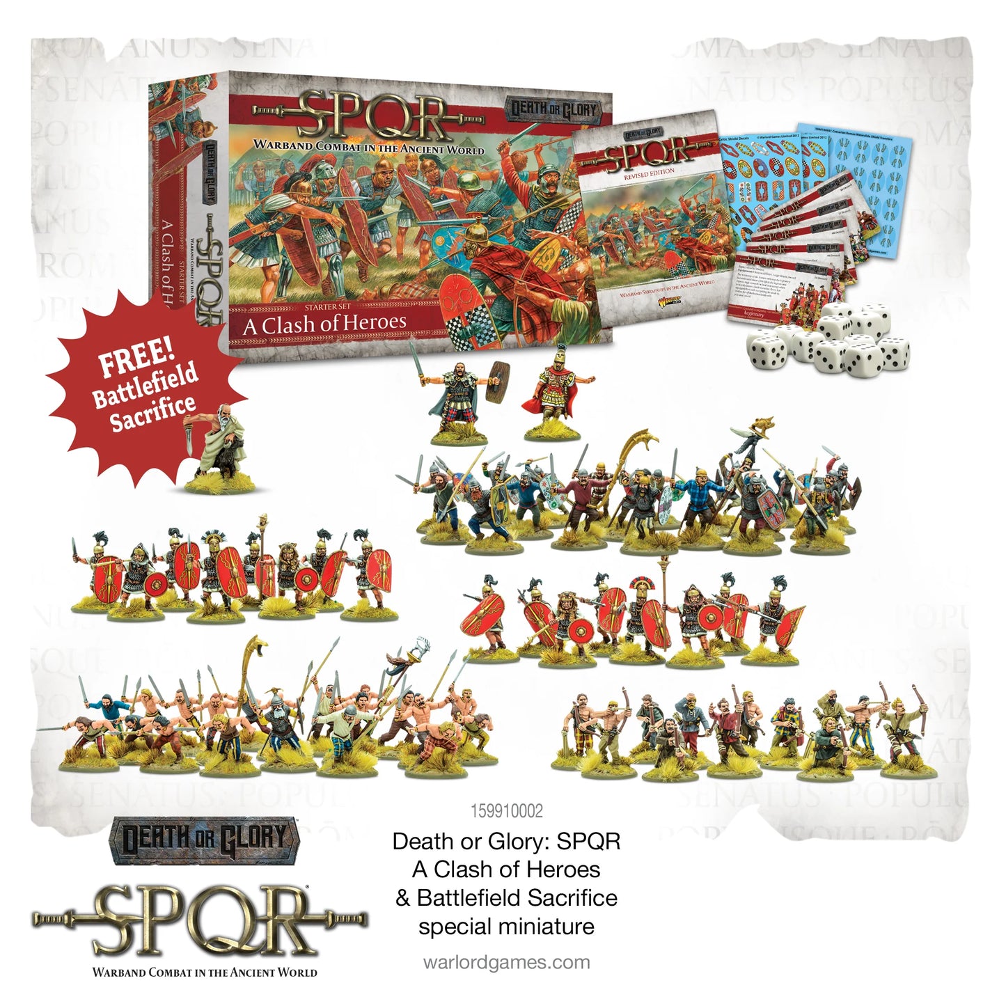 SPQR A Clash of Heroes Starter Set