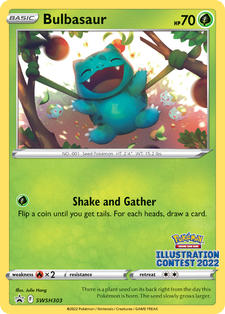 Bulbasaur SWSH303 SWSH Black Star Promos - Promo