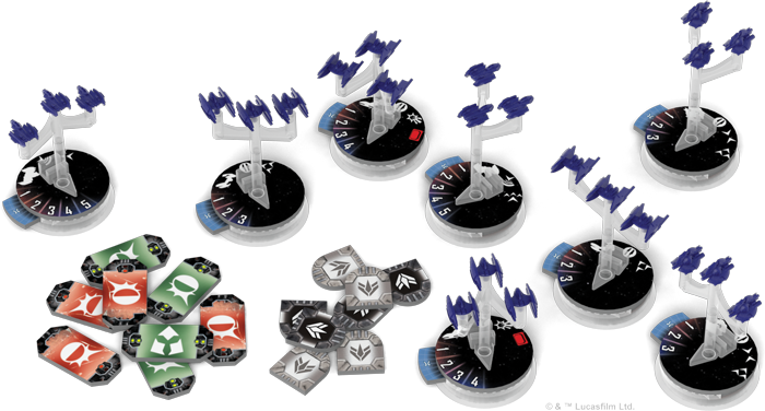 Star Wars Armada: Separatist Fighter Squadrons