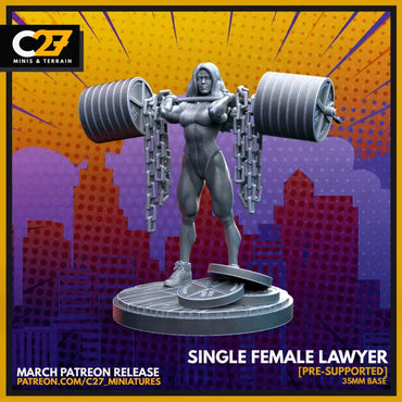 C27 - Single Female Lawyer | She Hulk