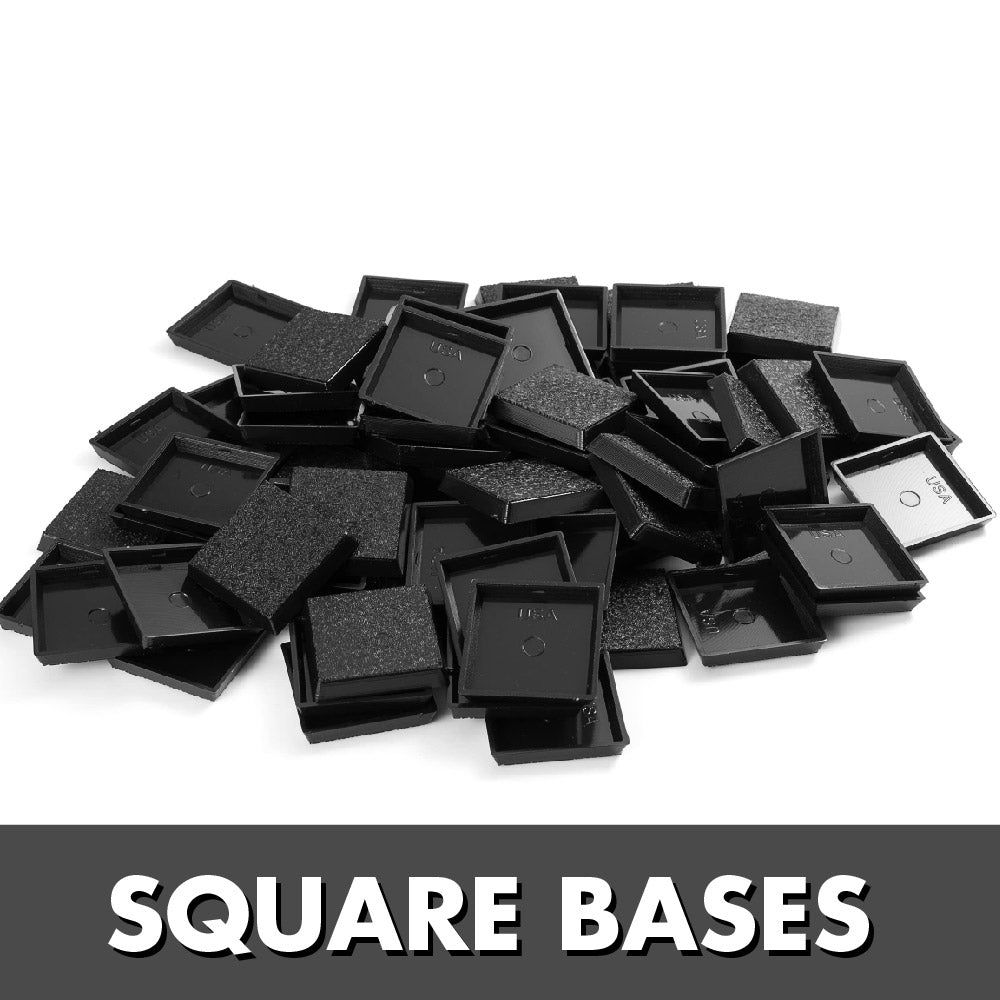 Plastic Square Bases
