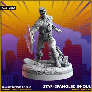 C27 - Star Spangled Ghoul | Zombie Captain America