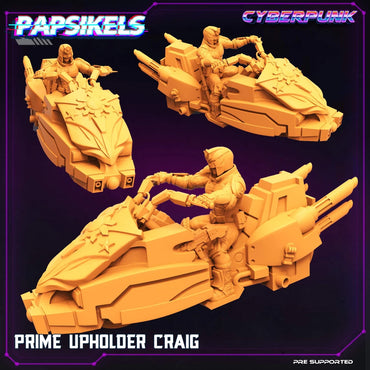 Papsikels - Upholder on Bike