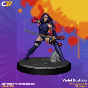 C27 - Violet Bushido