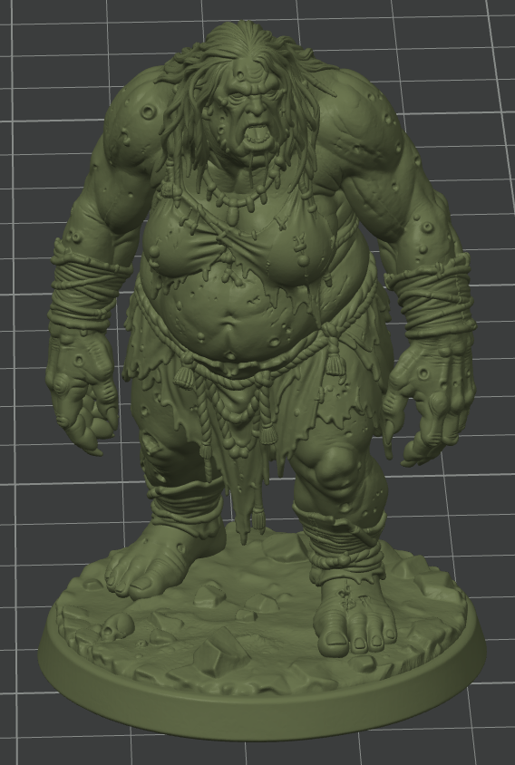 Zombie Ogre, Female