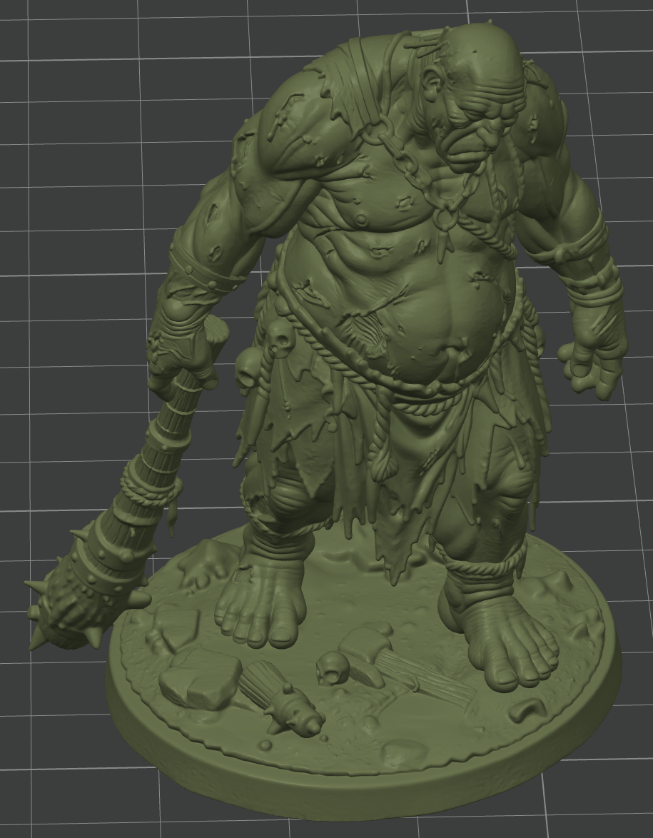 Zombie Ogre, Male