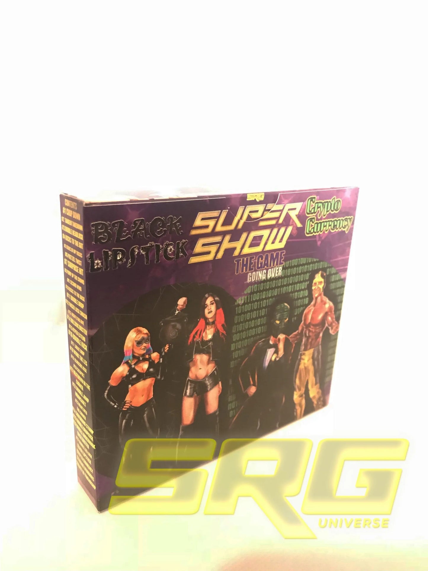 Super Show: 2 Player Tornado Tag Team Set – Black Lipstick Vs Crypto Currency