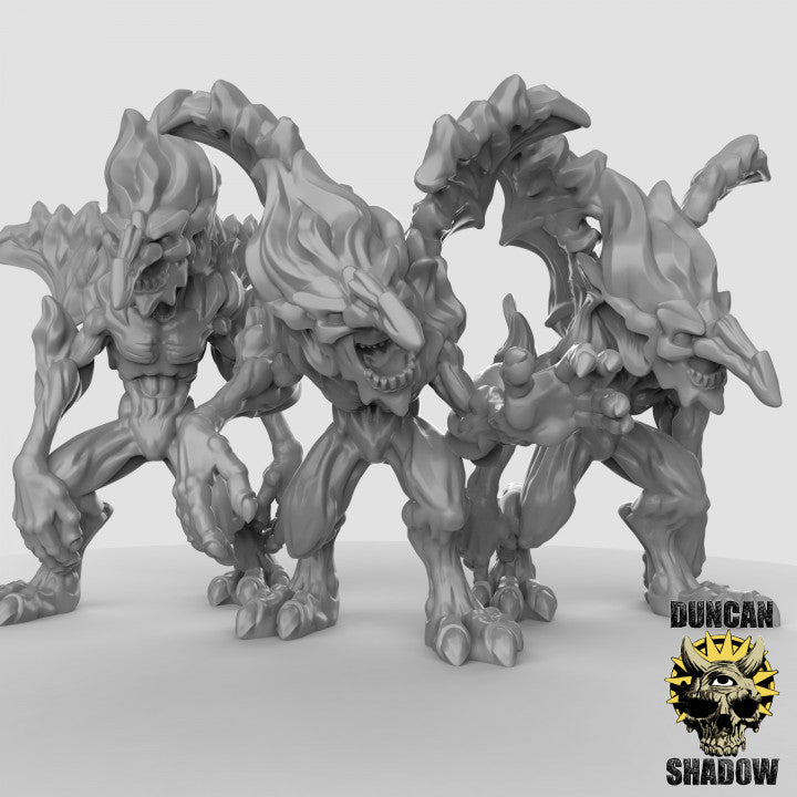 Duncan Shadow - Fire Mephit 3-pack