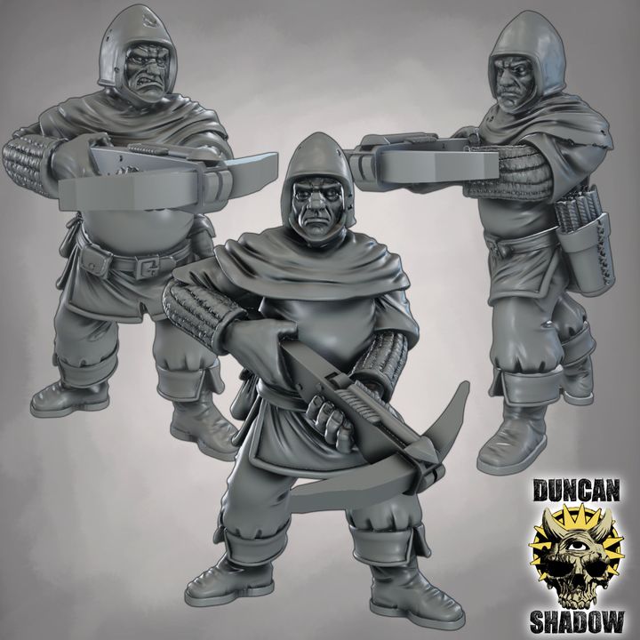 Duncan Shadow - Guards with Crossbows 3-pack