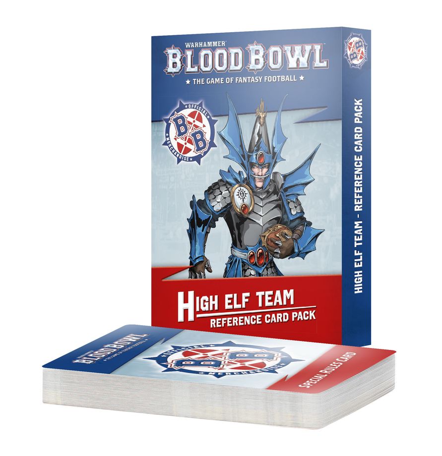 Bloodbowl: High Elf Reference Card Pack