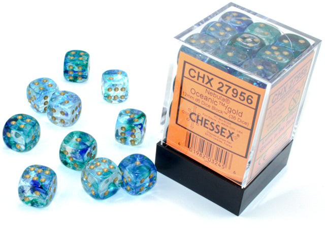 Chessex: Oceanic/gold