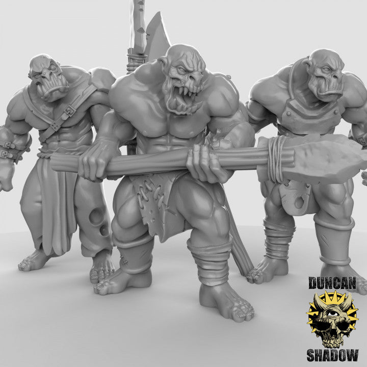 Duncan Shadow - Orcs with Spears 3-pack
