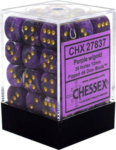 Chessex: Purple/gold