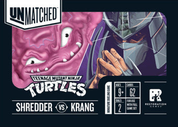 Unmatched: Shredder Vs Krang | Character Pack
