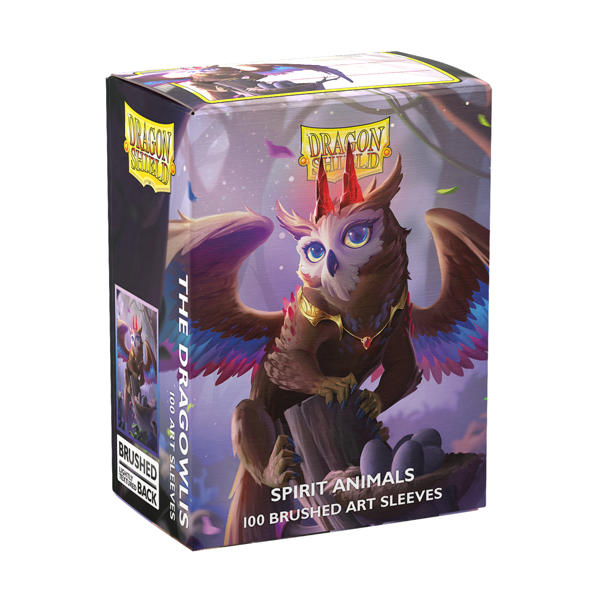 Dragon Shield: Spirit Animals Dragowlis 100ct Art Sleeves