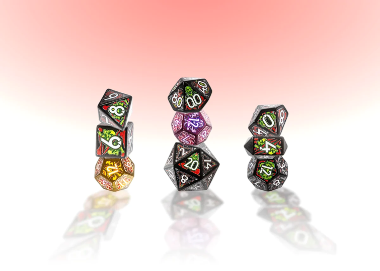 DAGGERHEART HOPE & FEAR 9-DIE RPG SET ASSASSIN