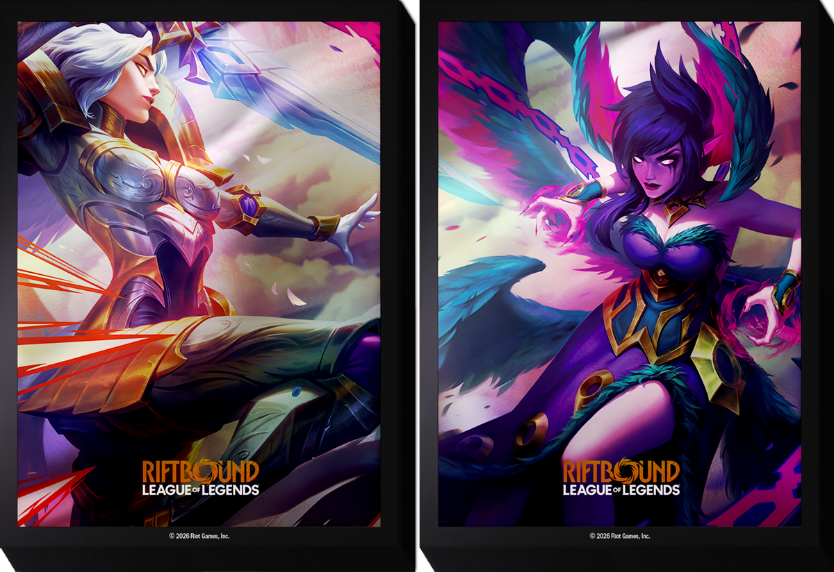 RIFTBOUND LEAGUE OF LEGENDS TCG VENDETTA ART SLEEVES #4 100CT
