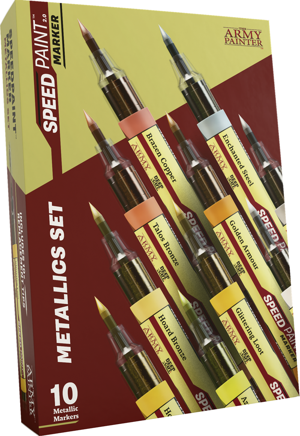 The Army Painter: Speed Paint Marker Metallics Set
