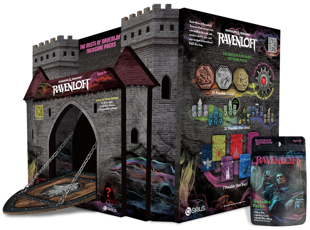 DND MISTS OF RAVENLOFT TREASURE PACKS