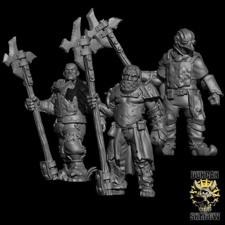 Duncan Shadow - Thugs with Pole Arms 3-pack